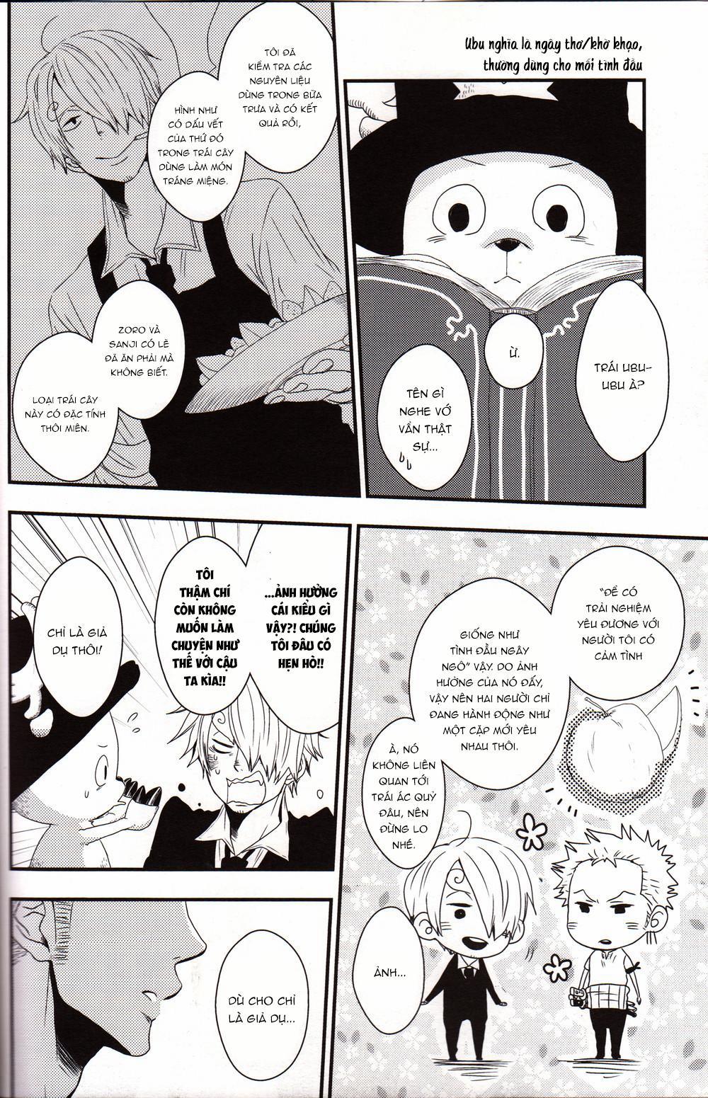 Roronoa Zoro X Sanji One Piece Dj 11 trang 5