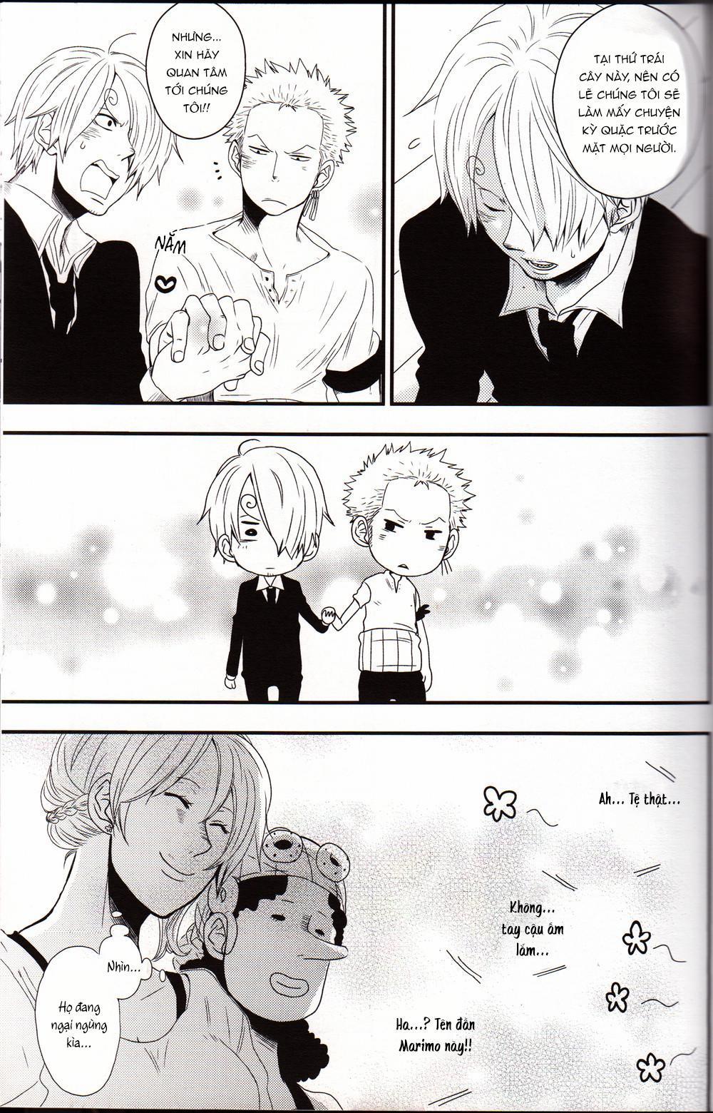 Roronoa Zoro X Sanji One Piece Dj 11 trang 8