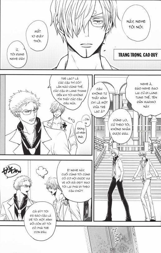 Roronoa Zoro X Sanji One Piece Dj 13 trang 1