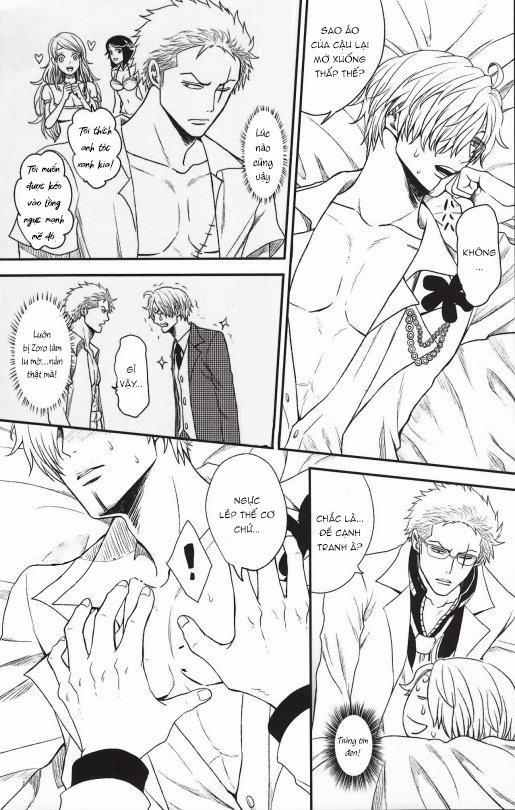 Roronoa Zoro X Sanji One Piece Dj 13 trang 4