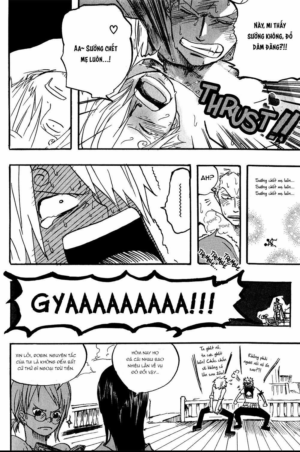 Roronoa Zoro X Sanji One Piece Dj 16 trang 11
