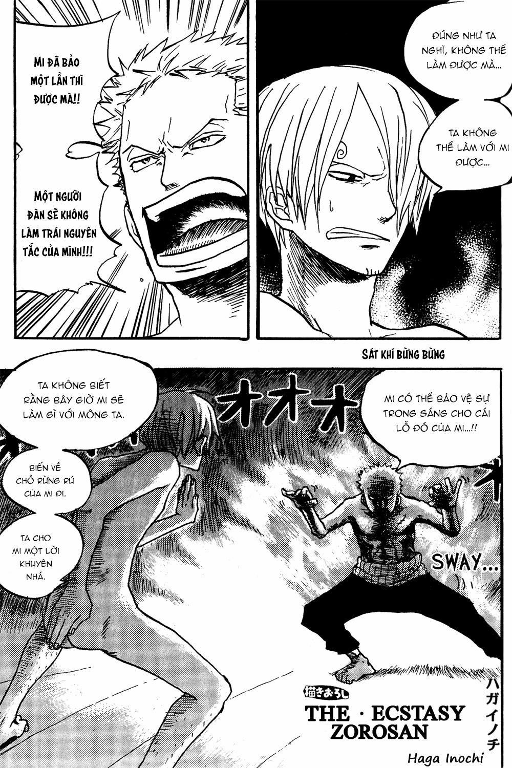 Roronoa Zoro X Sanji One Piece Dj 16 trang 2