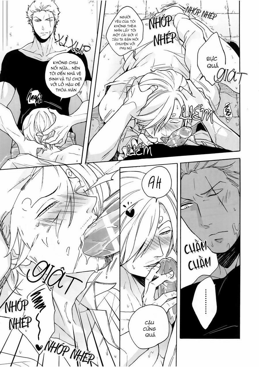 Roronoa Zoro X Sanji One Piece Dj 3 trang 23