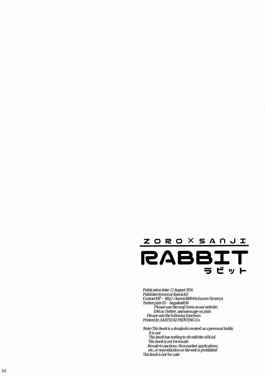 Roronoa Zoro X Sanji One Piece Dj 3 trang 36