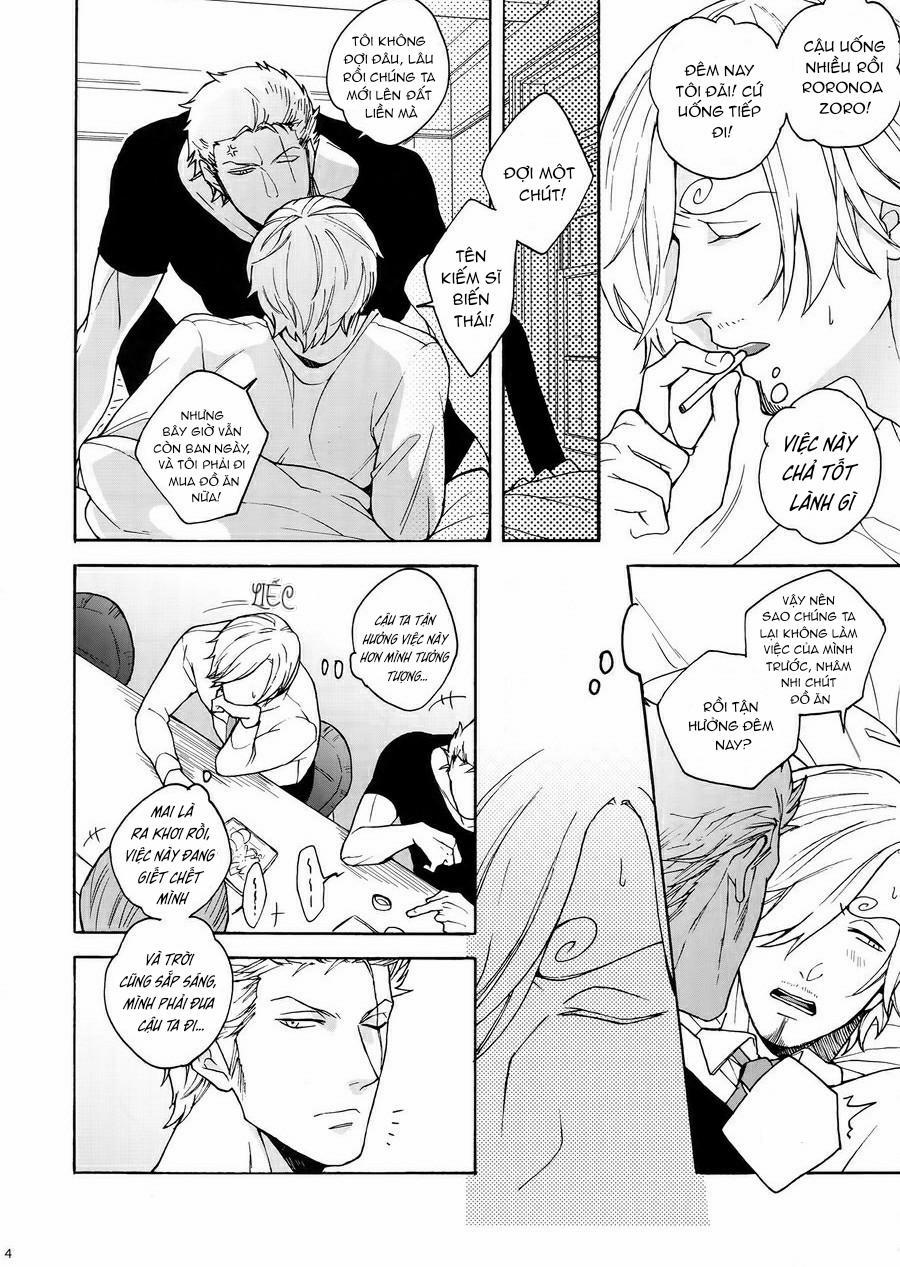 Roronoa Zoro X Sanji One Piece Dj 3 trang 4