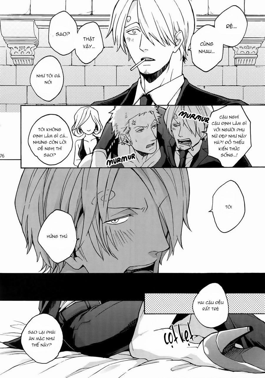 Roronoa Zoro X Sanji One Piece Dj 6 trang 2