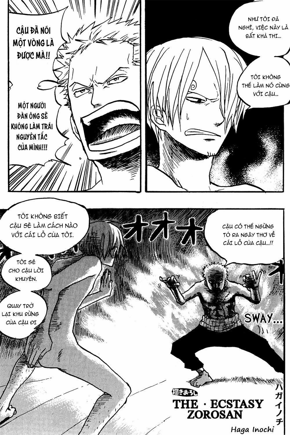 Roronoa Zoro X Sanji One Piece Dj 8 trang 1