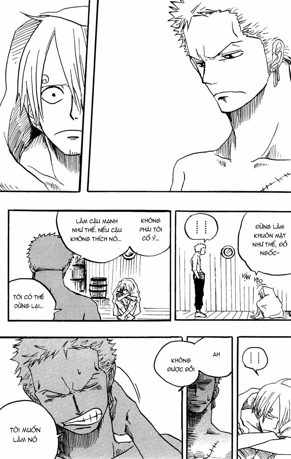 Roronoa Zoro X Sanji One Piece Dj 8 trang 3