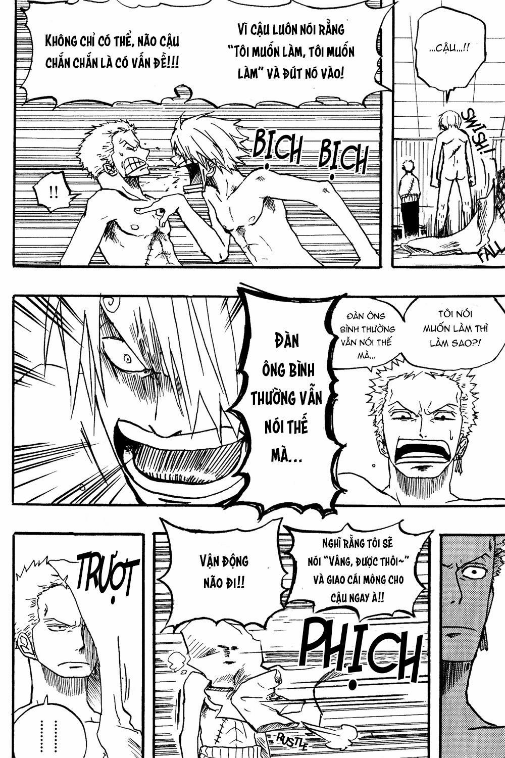 Roronoa Zoro X Sanji One Piece Dj 8 trang 4