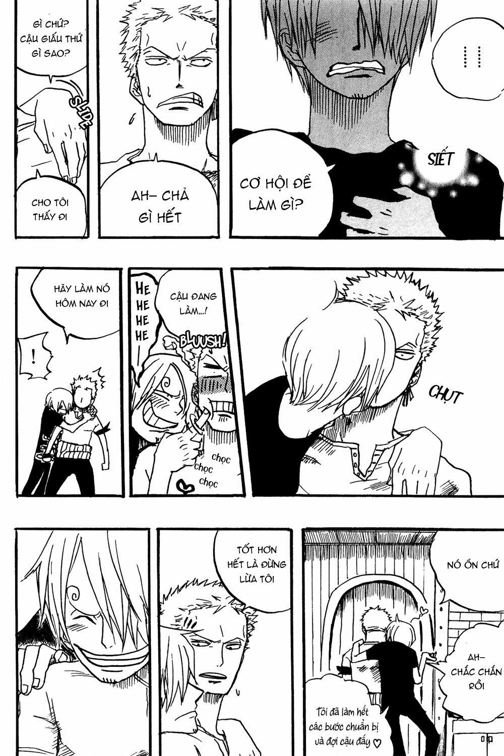 Roronoa Zoro X Sanji One Piece Dj 8 trang 8