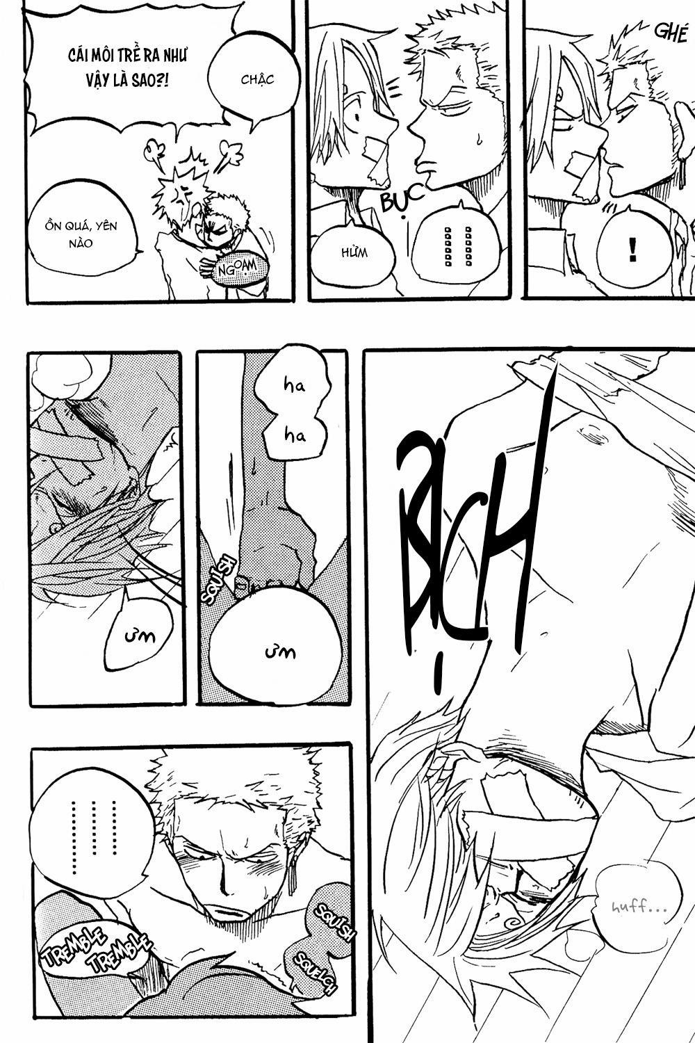 Roronoa Zoro X Sanji One Piece Dj 9 trang 2