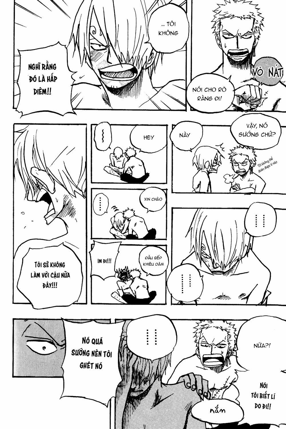 Roronoa Zoro X Sanji One Piece Dj 9 trang 6