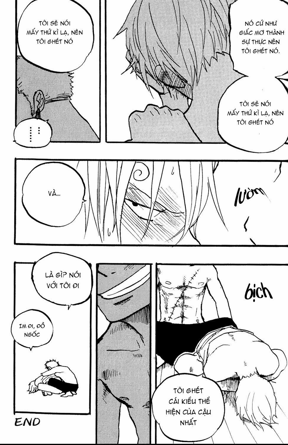 Roronoa Zoro X Sanji One Piece Dj 9 trang 7