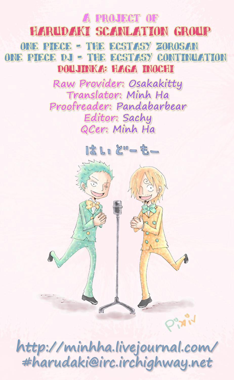 Roronoa Zoro X Sanji One Piece Dj 9 trang 9