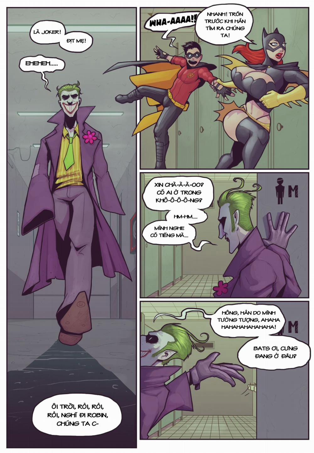 Ruined Gotham: Batgirl Loves Robin (Batman) Oneshot trang 4