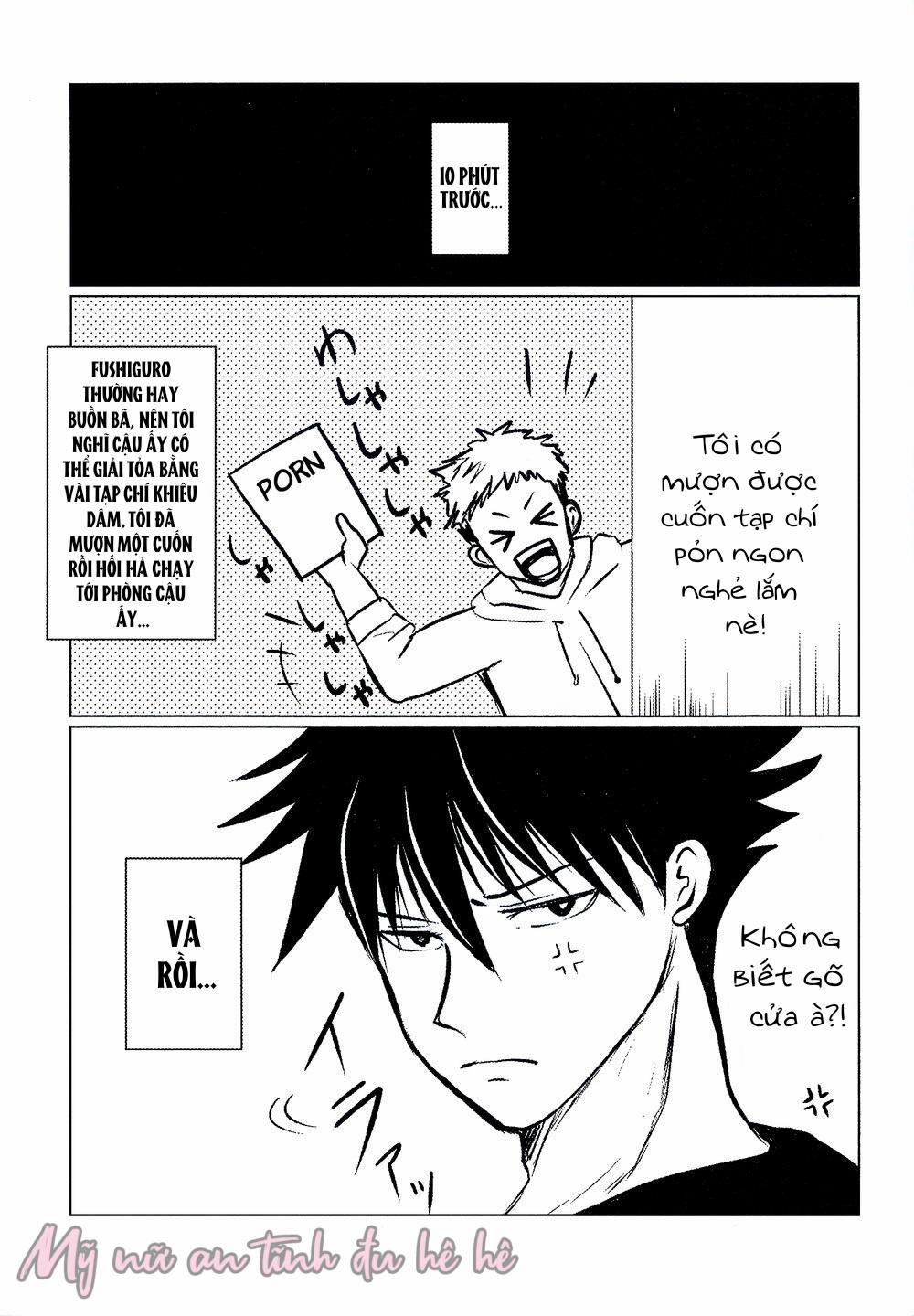 Ryoumen Sukuna x Fushiguro Megumi 1 trang 4