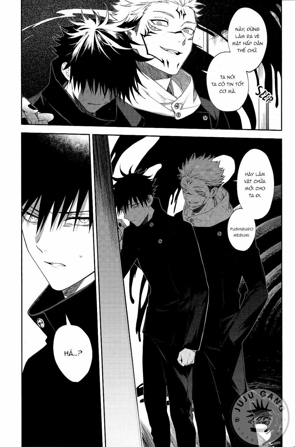 Ryoumen Sukuna x Fushiguro Megumi 3 trang 10