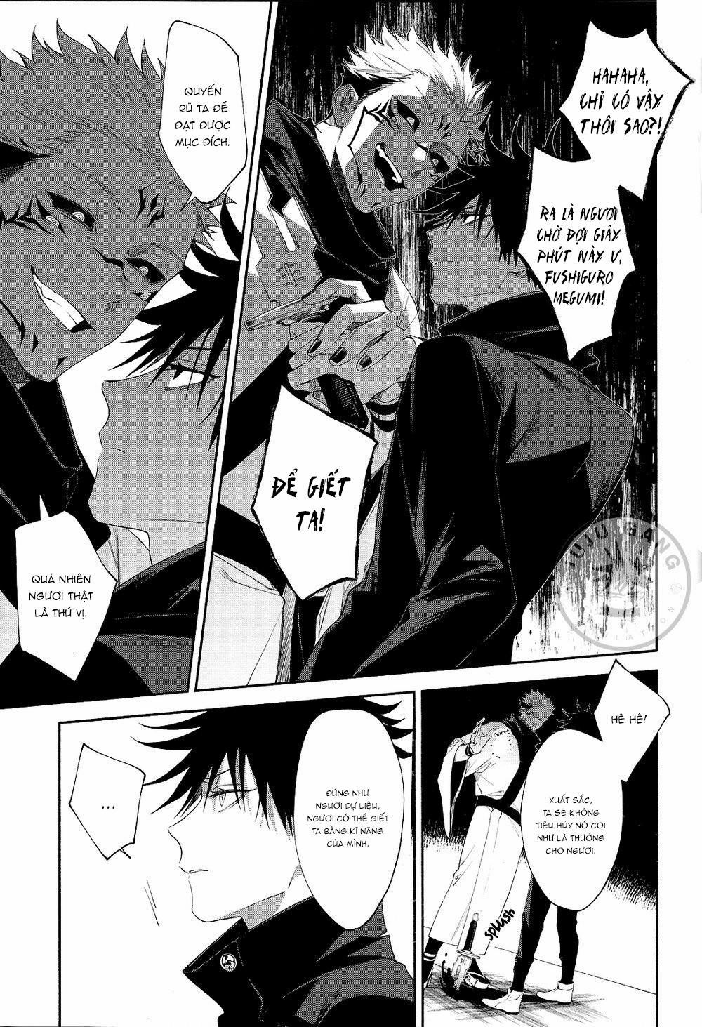 Ryoumen Sukuna x Fushiguro Megumi 3 trang 36