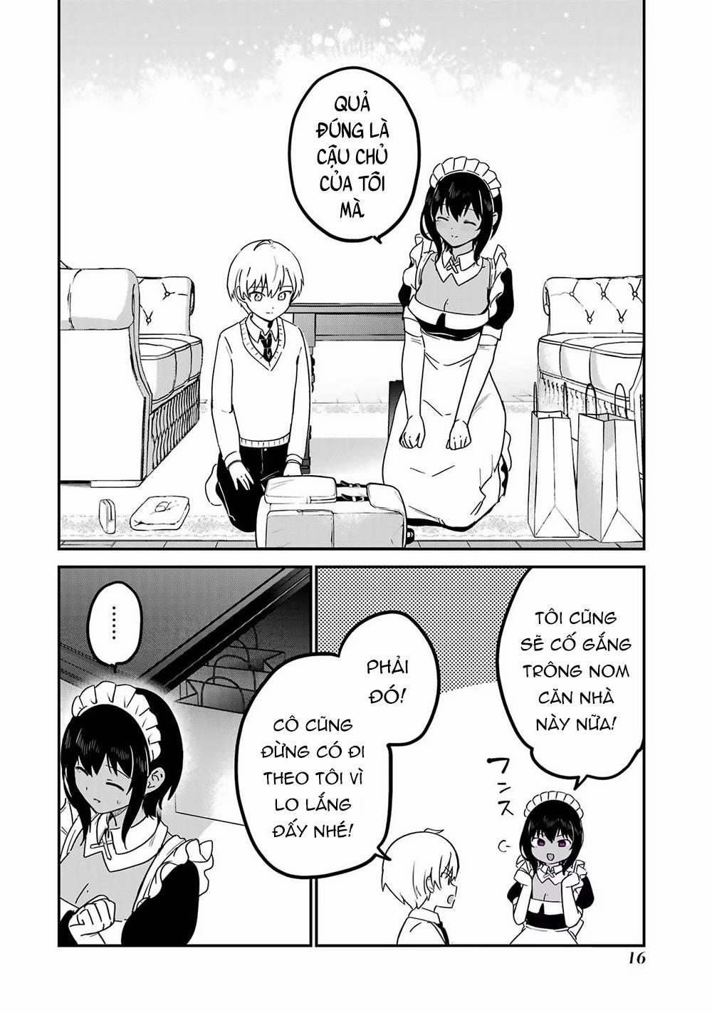 Saikin Yatotta Meido Ga Ayashii 50 trang 13