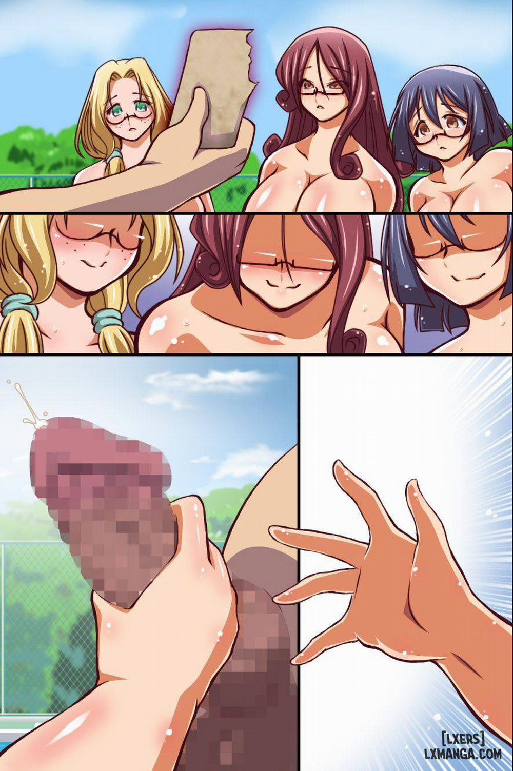 Saimin de Kyonyuu-tachi wo Tabehoudai Harem Oneshot trang 45