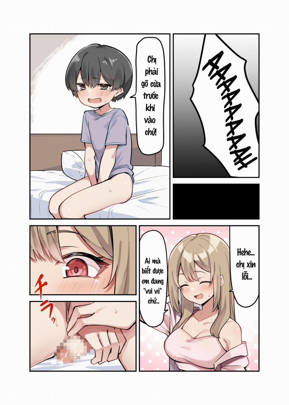 Saki-chan cùng cậu em trai shota 3 trang 2