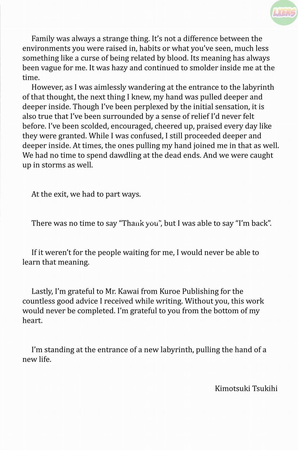 Saki ~Kazoku Meikyuu 10 0 END trang 37