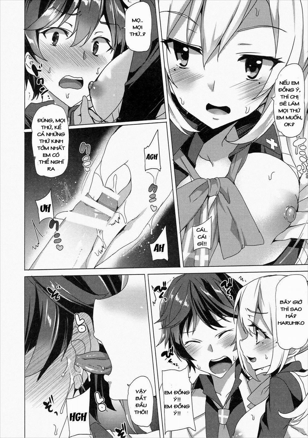 Sakusei Jouzu na Mai Senpai (Musaigen no Phantom World) Oneshot trang 6