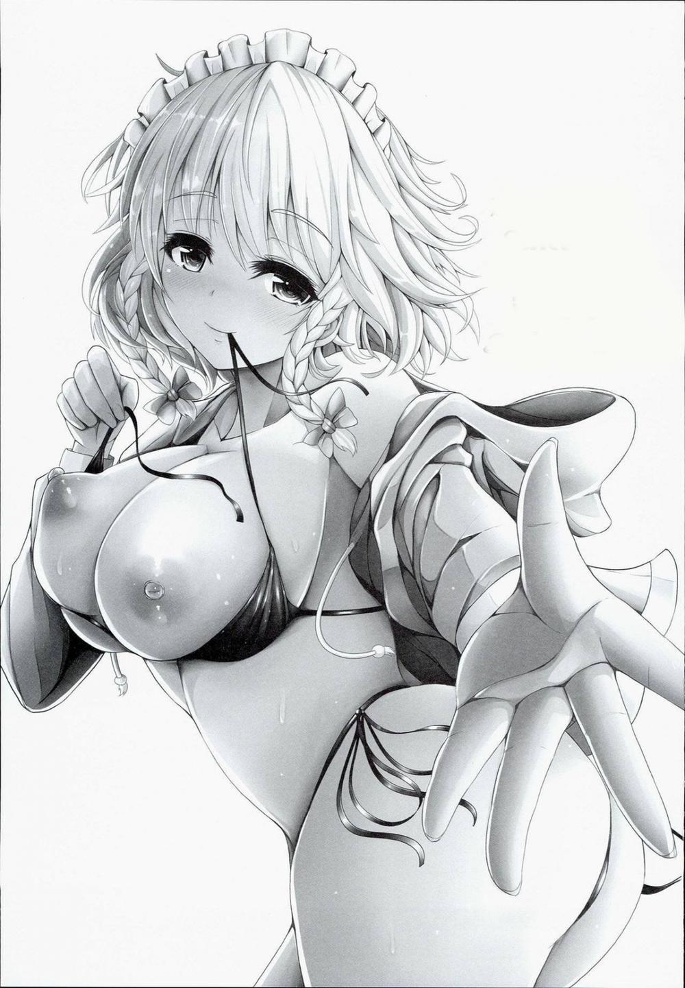 Sakuya Ga Mizugi Ni Kigaetara (Touhou Project) Một Nháy. trang 2