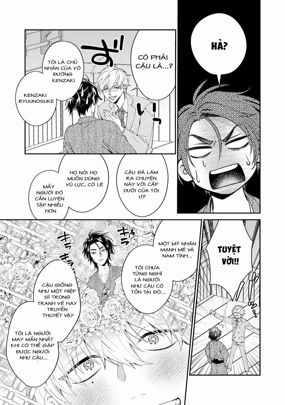 Samurai Ω to Akutoku Shachou (END) 1 trang 12