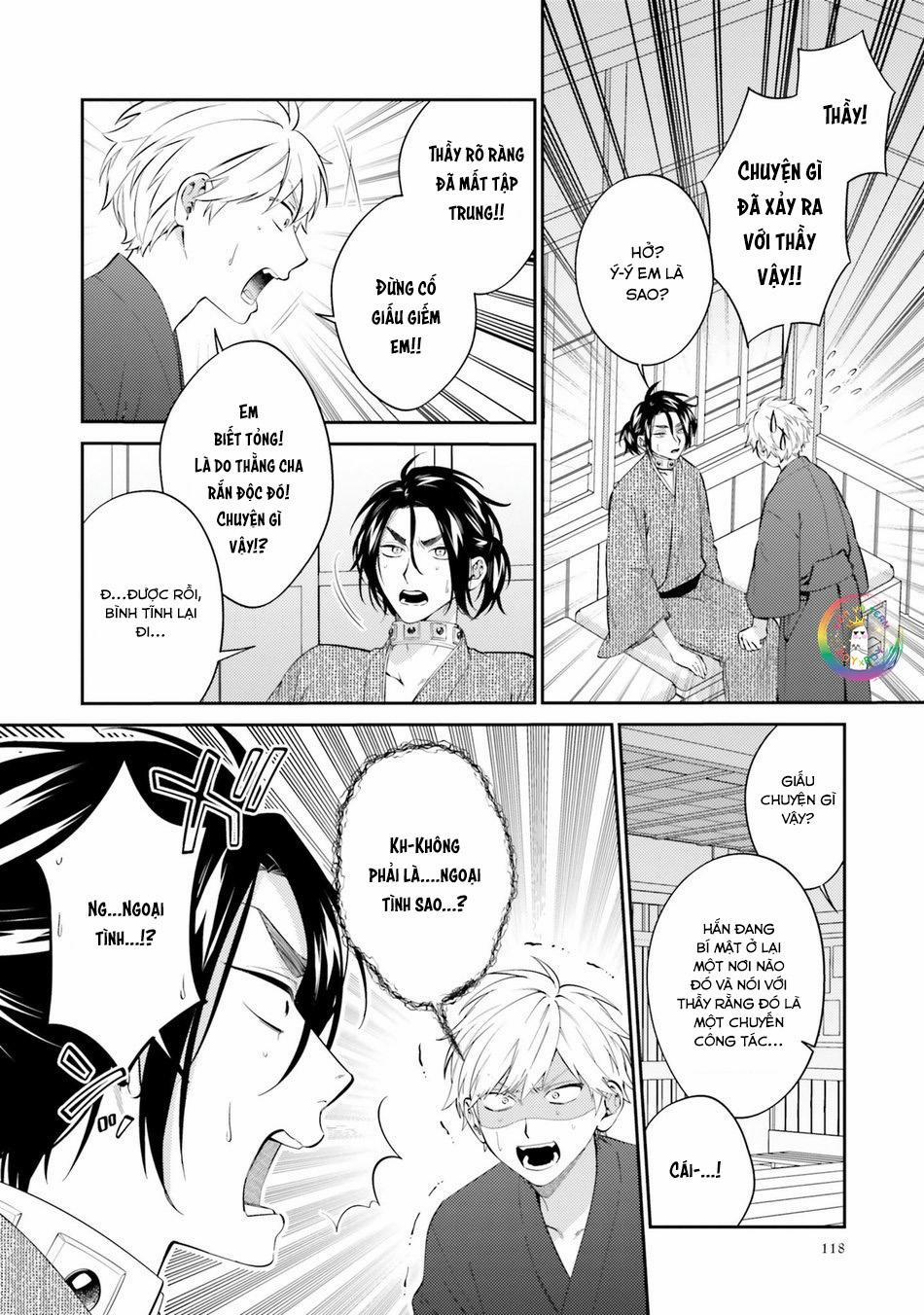 Samurai Ω to Akutoku Shachou (END) 4 trang 23