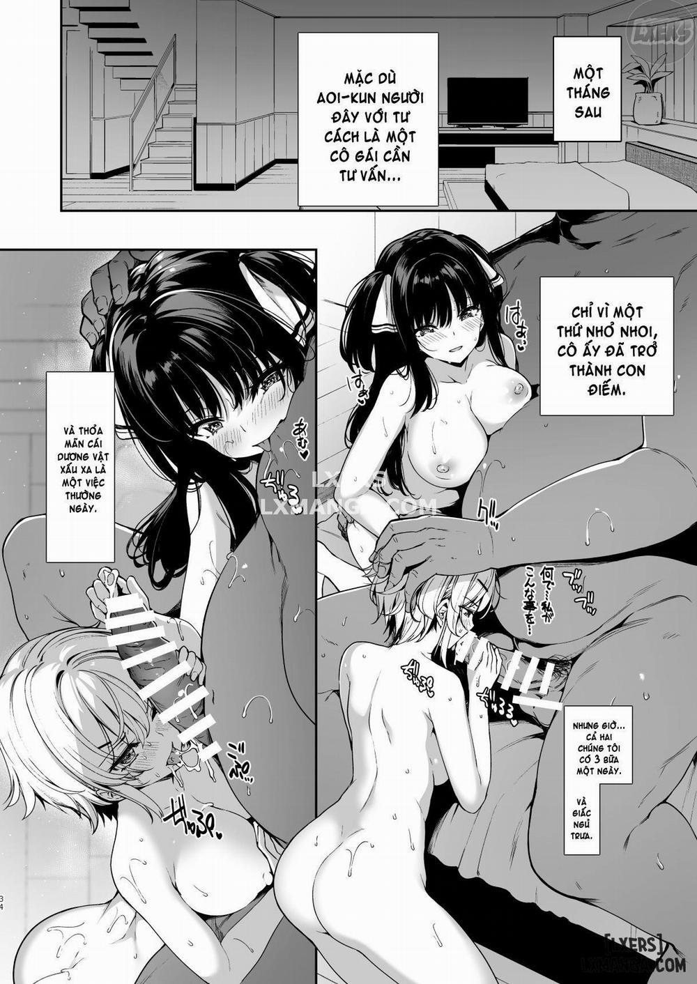 Sanshoku Hirune Tsuki TS 2 END trang 32