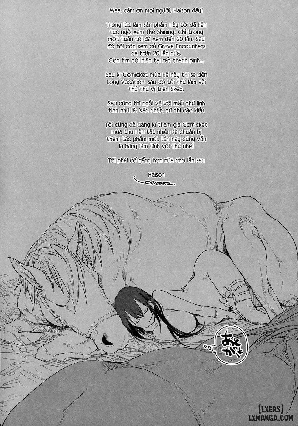 Sanzou-chan to Uma 3 Oneshot trang 18