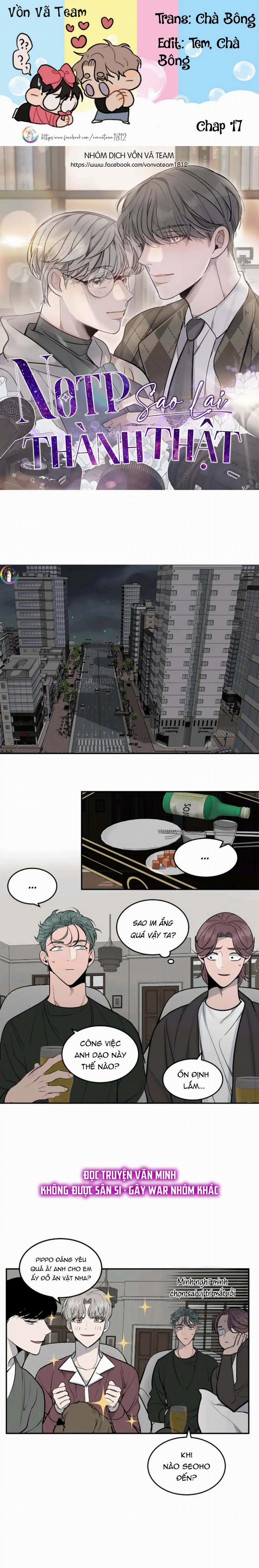 Sao NOTP Lại Thành Thật Rồi? (END) 17 trang 0