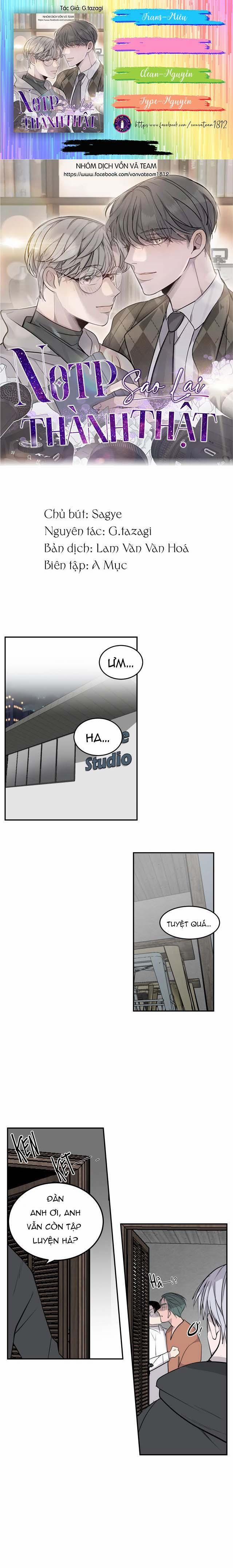 Sao NOTP Lại Thành Thật Rồi? (END) 8 trang 0