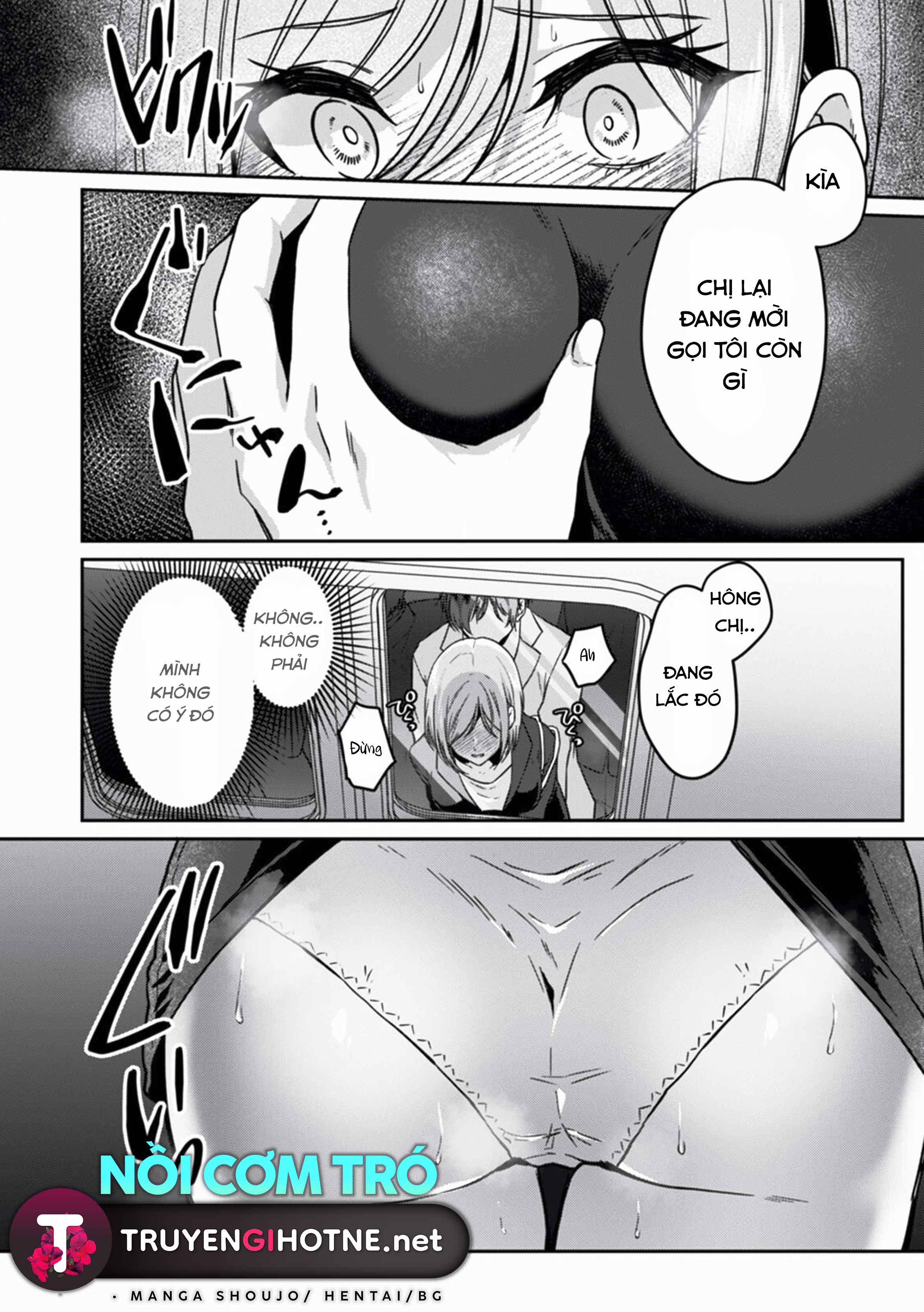 Sắp Không Kiềm Chế Nổi Trên Chuyến Tàu Đông Đúc 1.1 trang 11