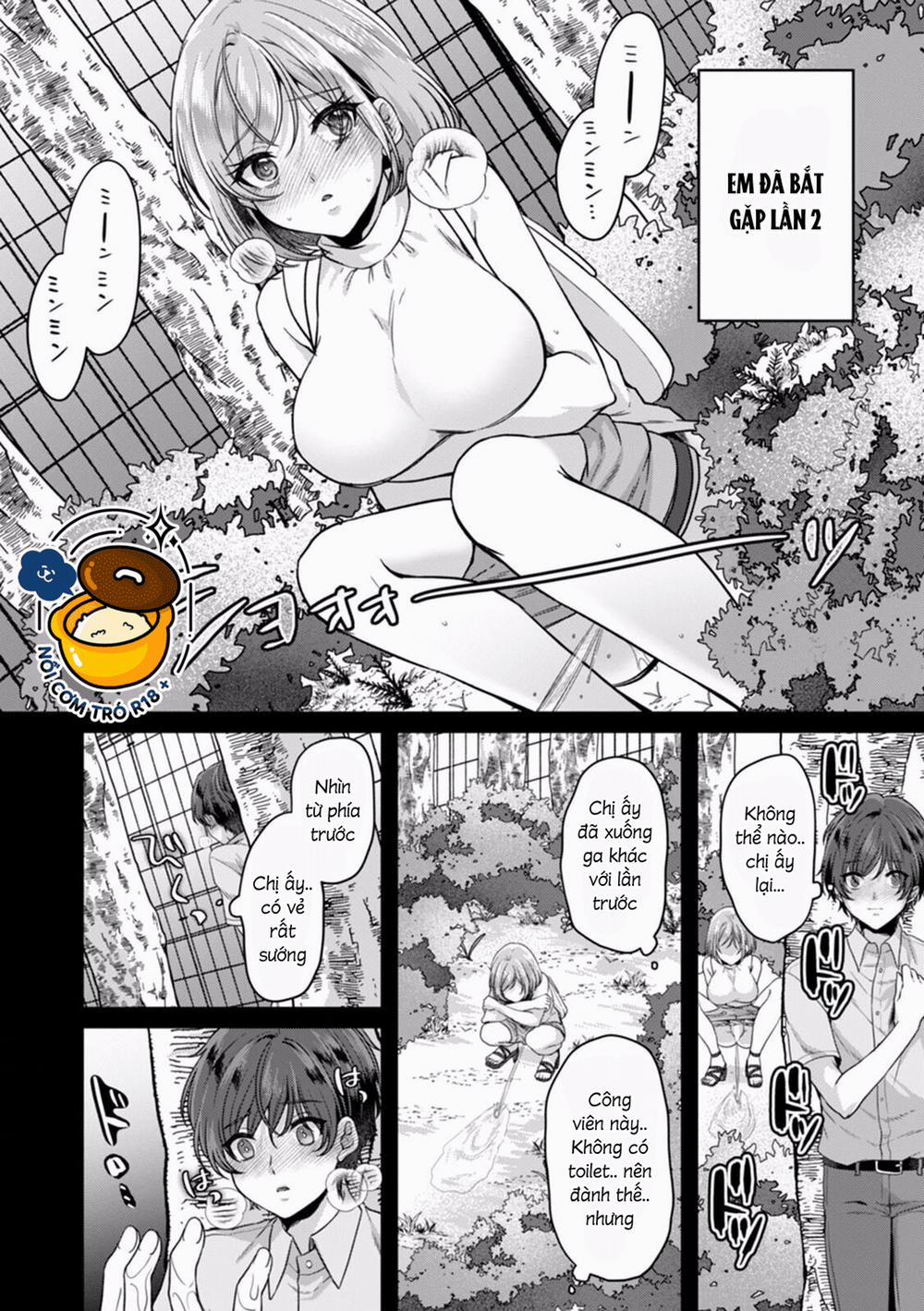 Sắp Không Kiềm Chế Nổi Trên Chuyến Tàu Đông Đúc 8.1 trang 11