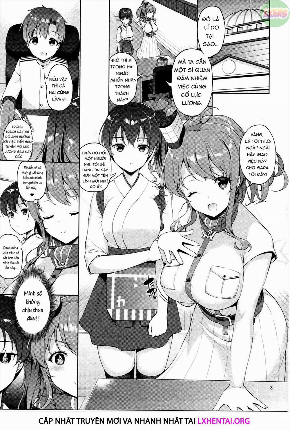 Saratoga-san ga Shota Shikan ni Oshieru Seikyouiku Oneshot trang 4