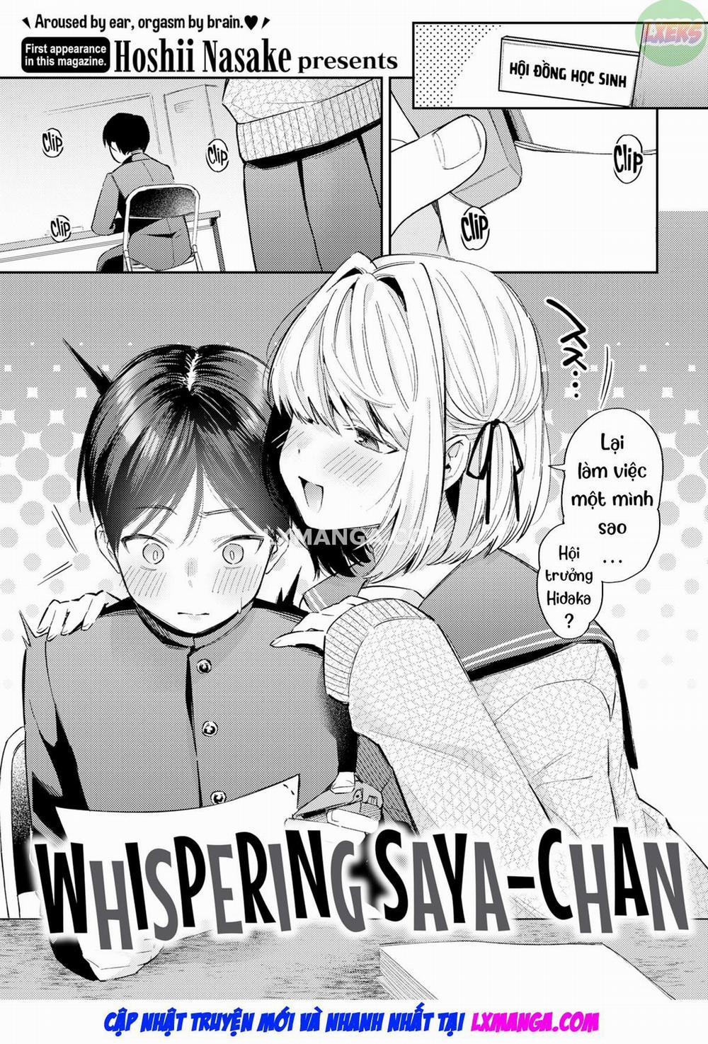 Sasayaku Saya-shan Oneshot trang 1
