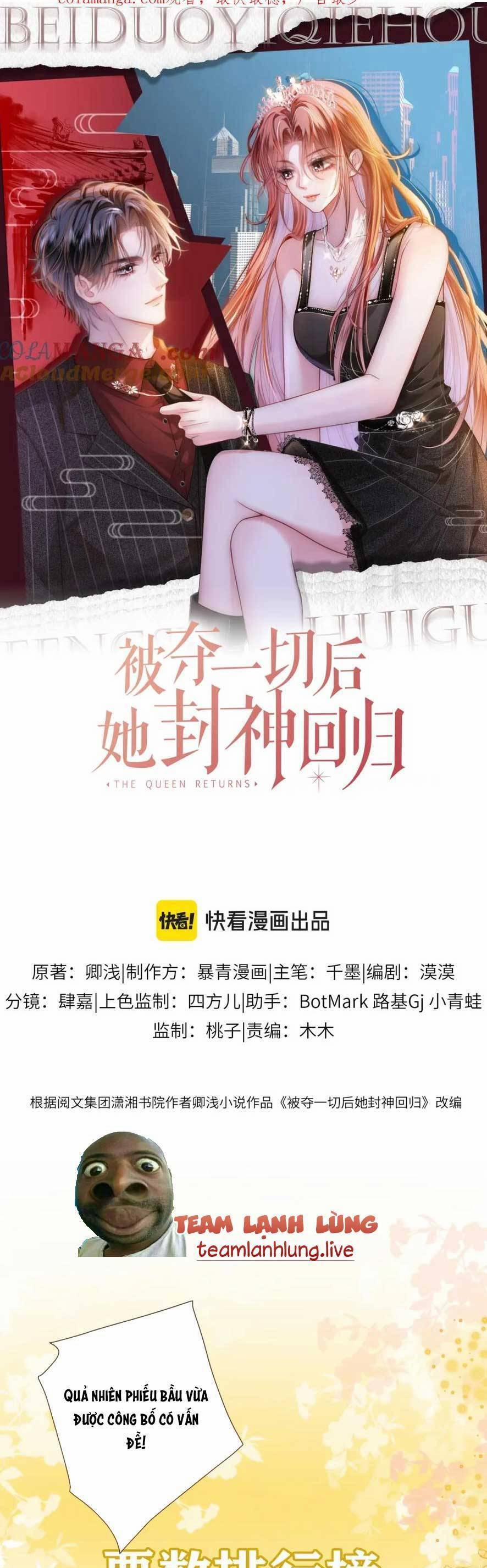 Sau Khi Bị Cướp Đi Tất Cả, Cô Ấy Phong Thần Trở Về 45 trang 3