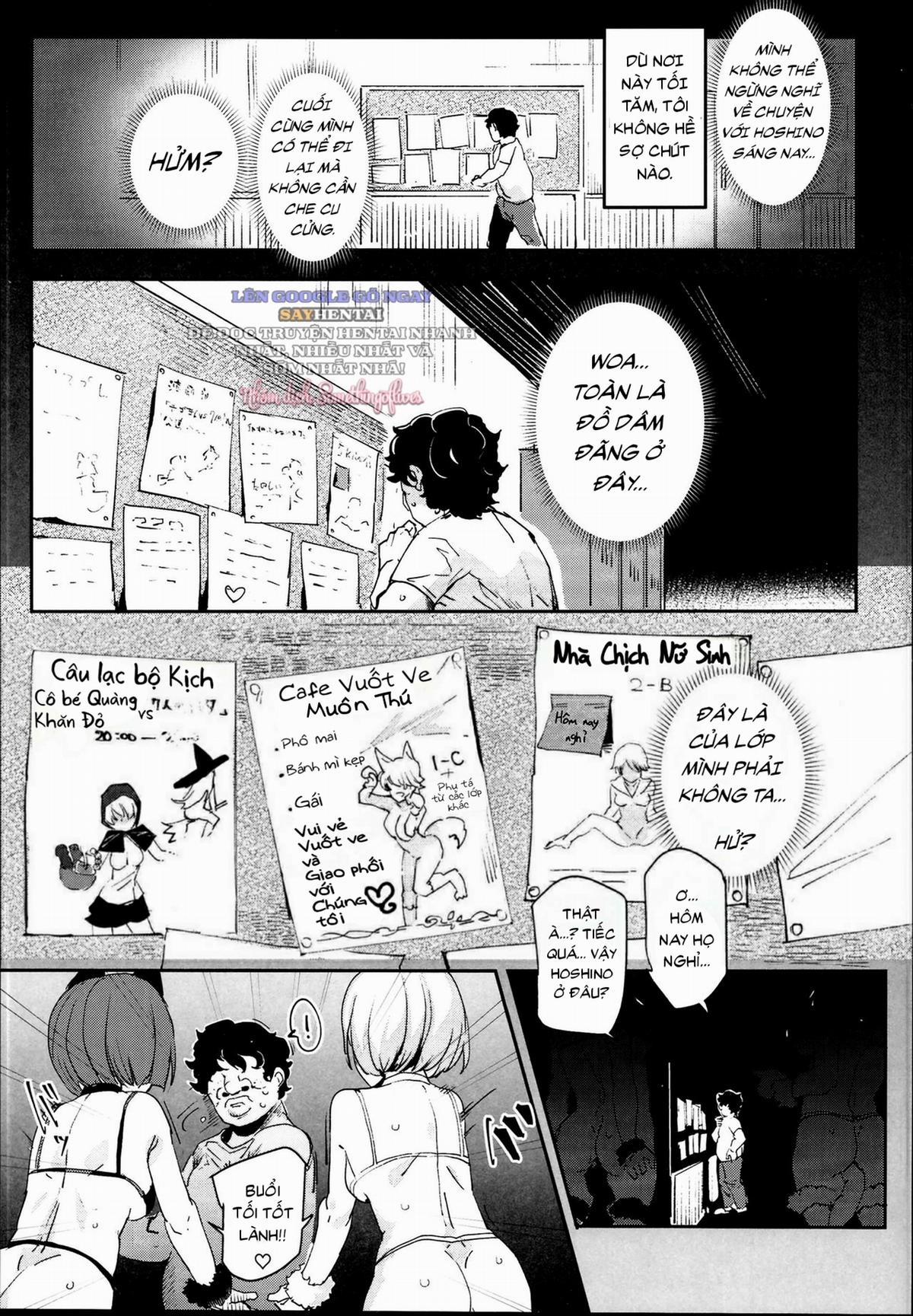 Sau Lưng Dãy Trường Cũ, Tiệc Văn Hóa #2_ _Món_ Quý Khách Gọi... Là Món Giao Phối_ - Tuyển Tập Cafe Thân Mật Với Động Vật 1 trang 12