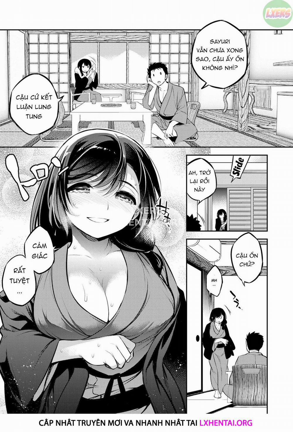 Sayuri - Kareshi to Hatsu H Mokuzen ni Chikan ni NTR-reta Shoujo 6 0 While She is NTRing Her Boyfriend He is Busy Fucking Her Best Friend trang 16