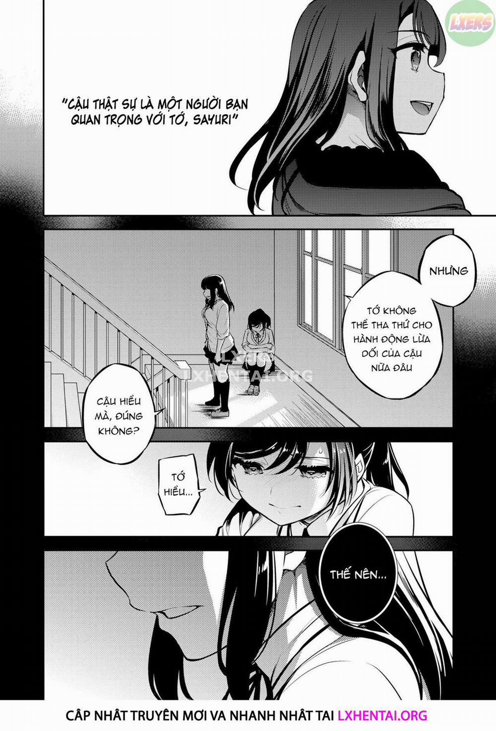 Sayuri - Kareshi to Hatsu H Mokuzen ni Chikan ni NTR-reta Shoujo 6 0 While She is NTRing Her Boyfriend He is Busy Fucking Her Best Friend trang 3