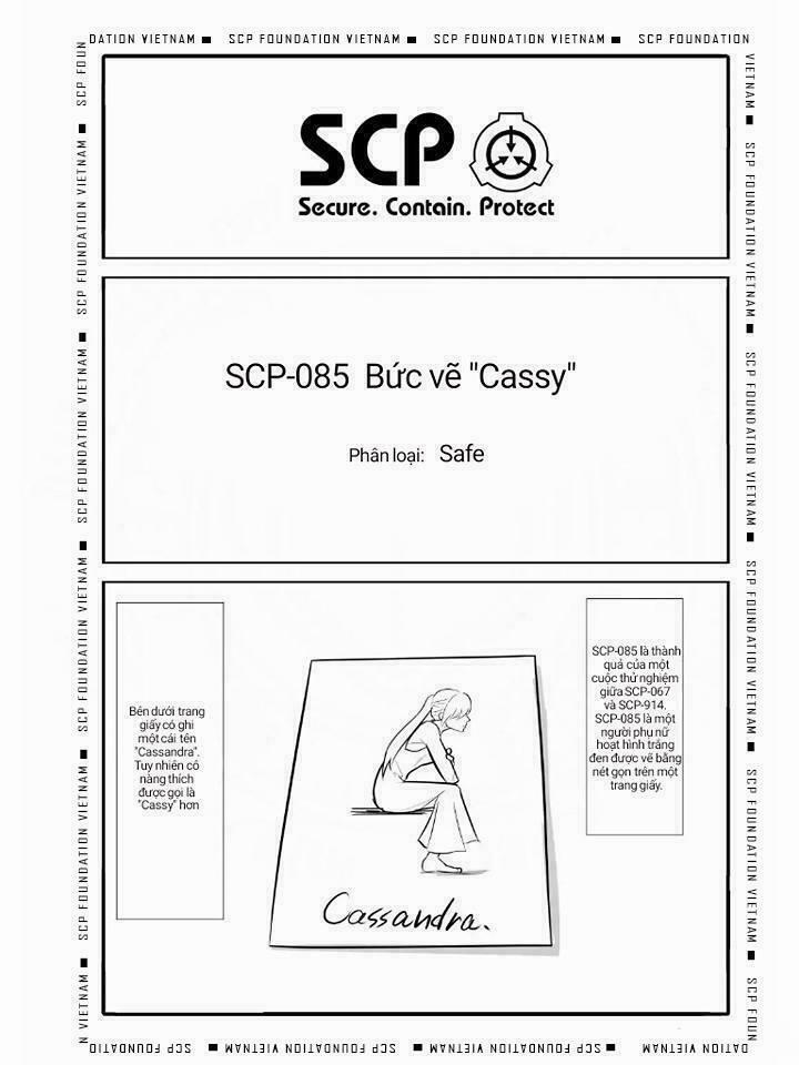 Scp Đơn Giản Hóa 0 SCP-085 trang 0