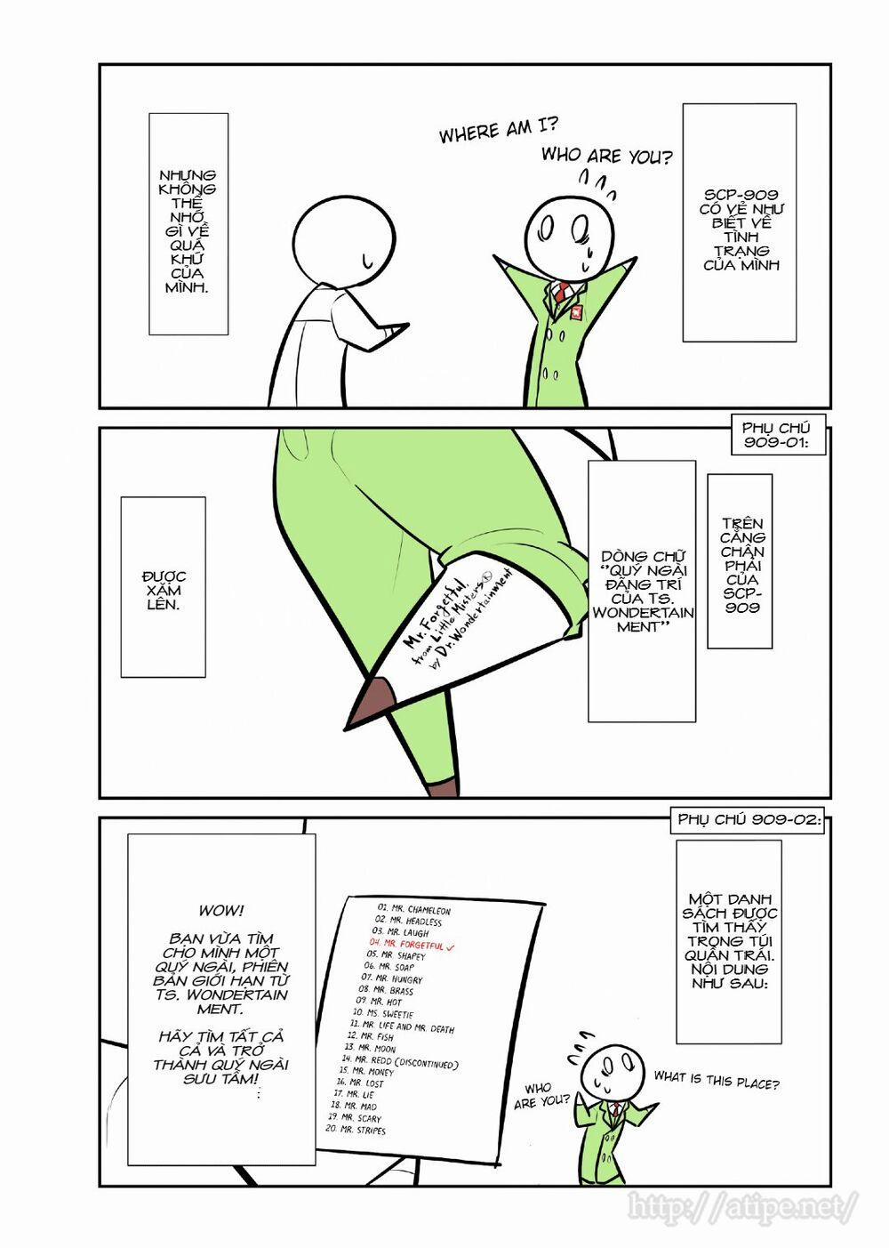 Scp Đơn Giản Hóa 0 SCP-909 trang 1