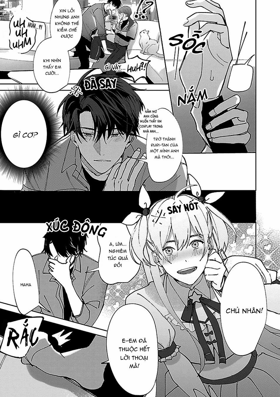 Sẽ Chết Mất Nếu Sếp Biết Tôi Cosplay Waifu Của Hắn 2 trang 24