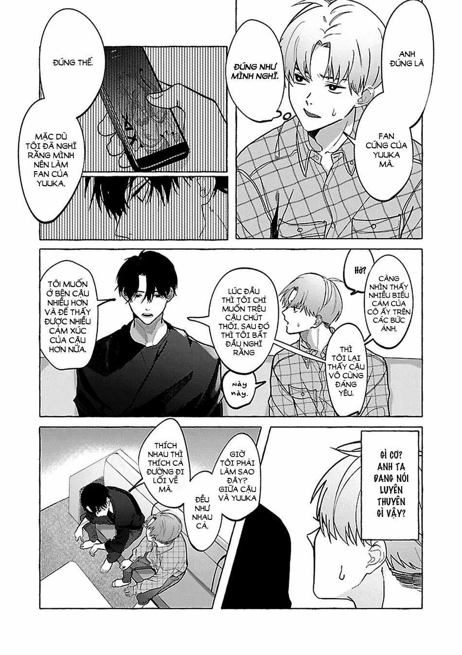 Sẽ Chết Mất Nếu Sếp Biết Tôi Cosplay Waifu Của Hắn 3 trang 12
