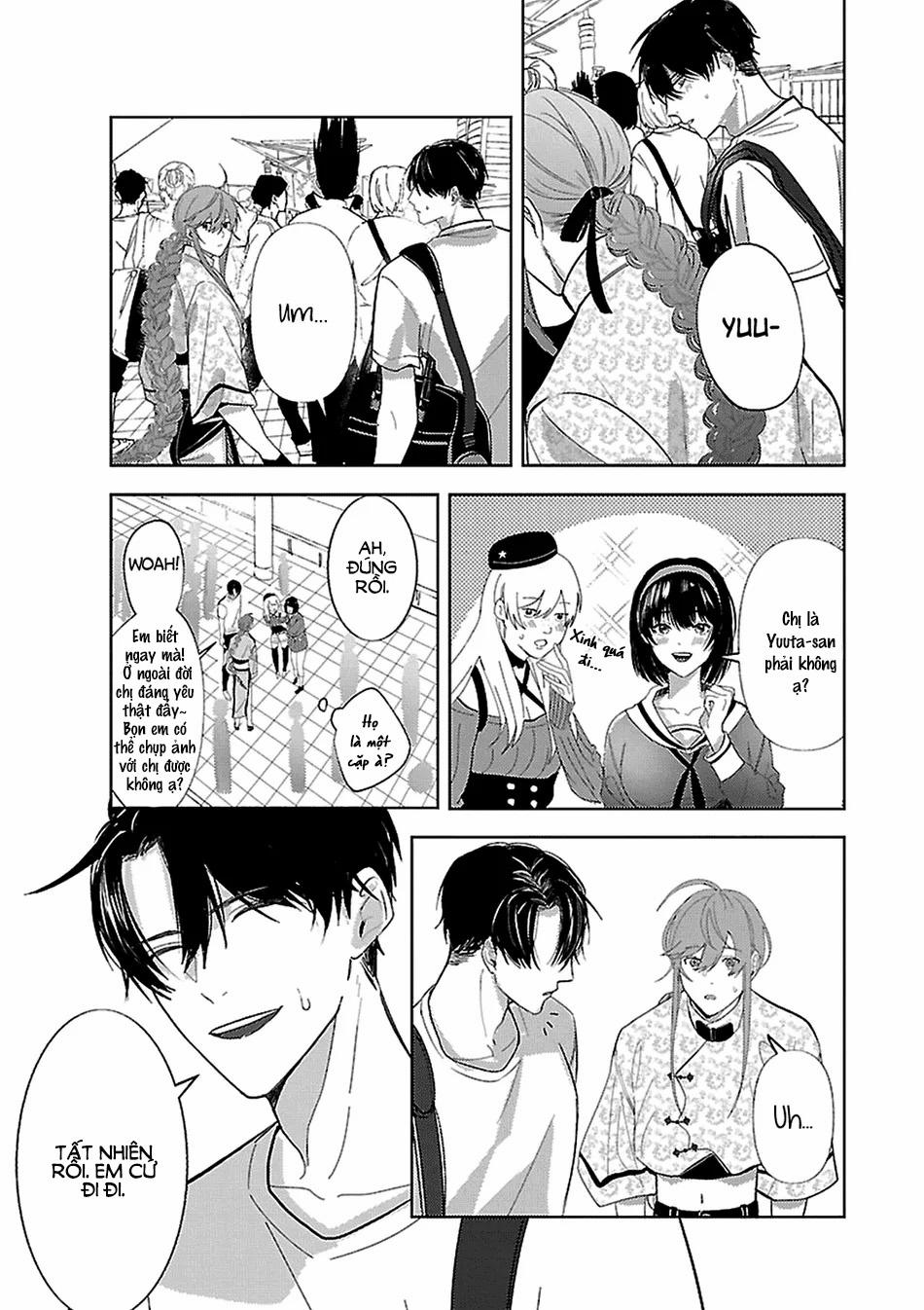 Sẽ Chết Mất Nếu Sếp Biết Tôi Cosplay Waifu Của Hắn 4 trang 14