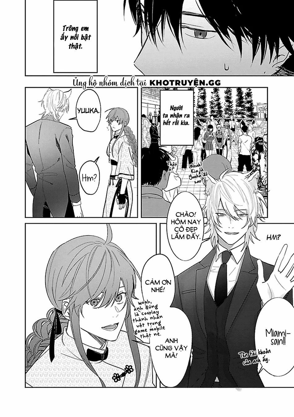 Sẽ Chết Mất Nếu Sếp Biết Tôi Cosplay Waifu Của Hắn 4 trang 15