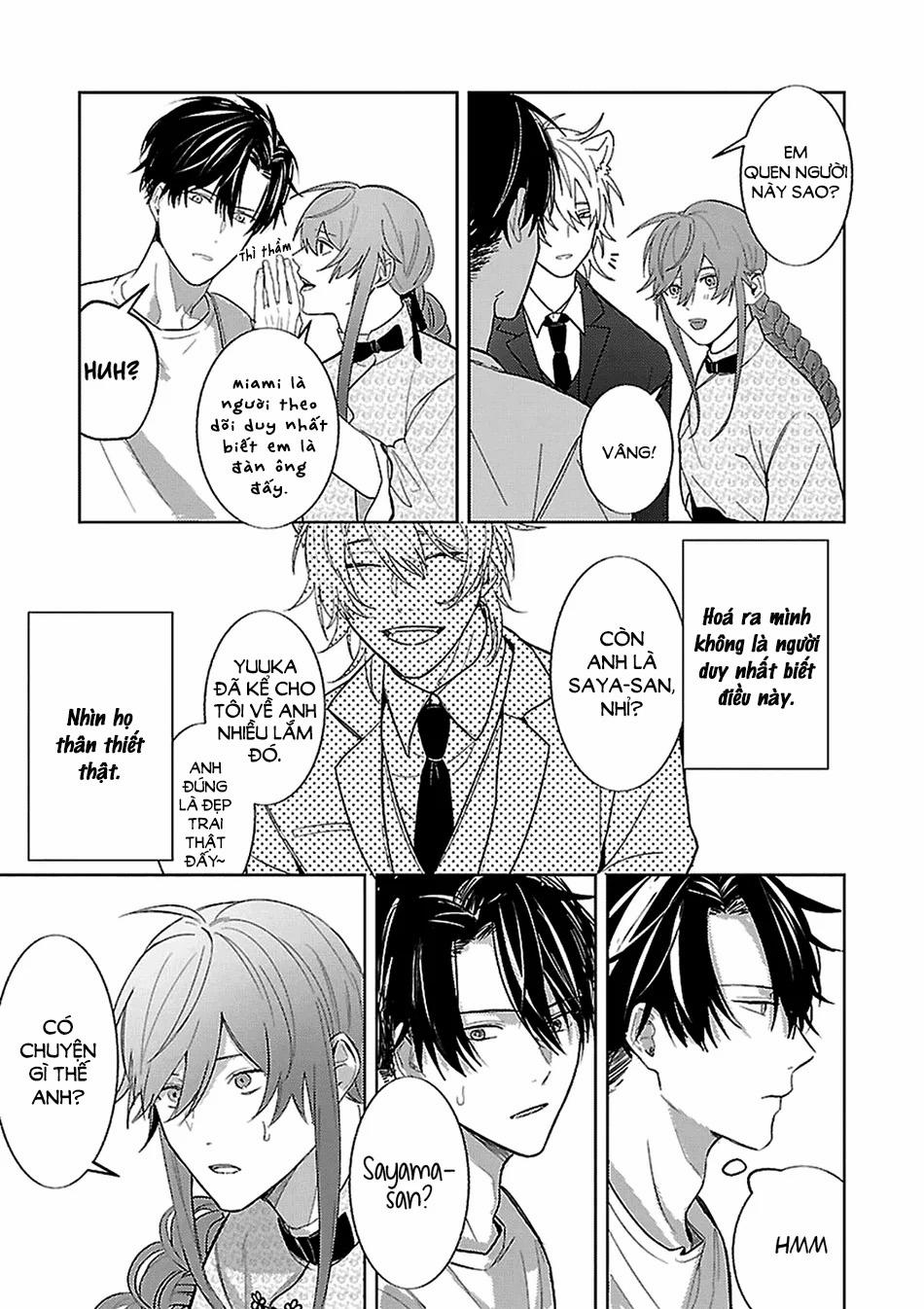 Sẽ Chết Mất Nếu Sếp Biết Tôi Cosplay Waifu Của Hắn 4 trang 16