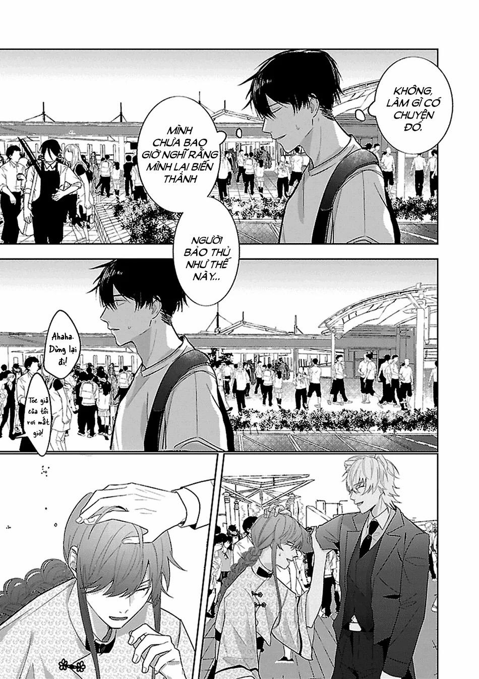 Sẽ Chết Mất Nếu Sếp Biết Tôi Cosplay Waifu Của Hắn 4 trang 18